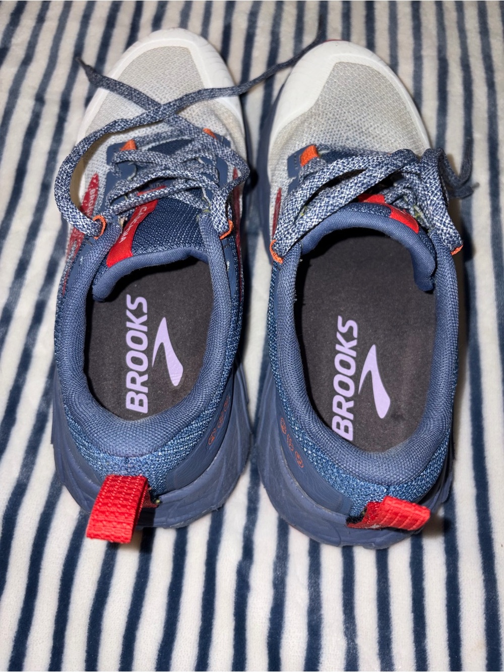 Brooks womens Navy and Gray Running Shoes